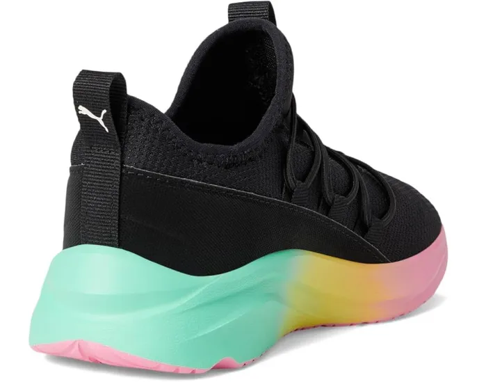 Детские слипоны Puma One4All Fade с круглым носком и резиновой подошвой