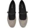 Туфли-лодочки Birdies Hummingbird Mary Jane Two-tone Raffia с квадратным носком