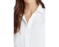 Рубашка из льна Lauren Ralph Lauren с длинными закатанными рукавами