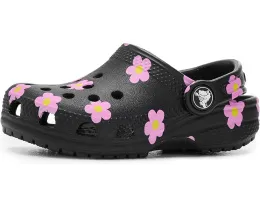 Классические кроксы Crocs Kids с узорами и графикой для детей