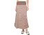 XCVI юбка Gored Peasant Skirt в норковом цвете из стрейч-поплина