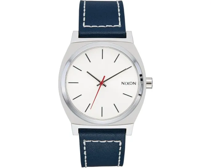 Часы Nixon Time Teller Leather с кожаным ремешком