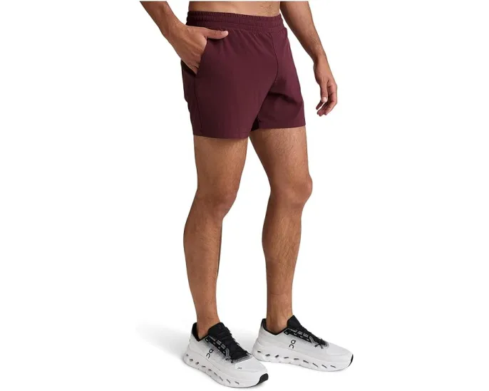 Beyond Yoga Шорты Short Run 5 Lined для бега с карманами на молнии