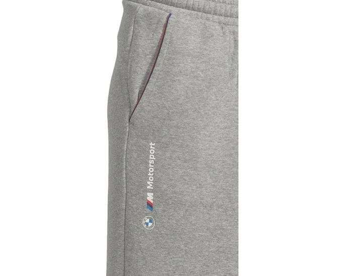 Утепленные спортивные брюки PUMA BMW M Motorsport Essentials с мягкой тканью и карманами