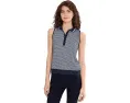 Поло Callaway Sleeveless Scarf Geo без рукавов с рельефным воротником
