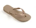 Шлепанцы Havaianas Top Tiras с металлизированными ремешками