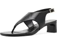 Сандалии Stuart Weitzman Baby Babette Thong на каблуке черные