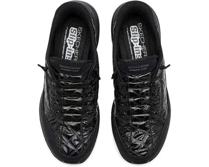 Кроссовки Skechers Contour Foam Cozy Fit Shining Pearl Hands Free Slip-Ins