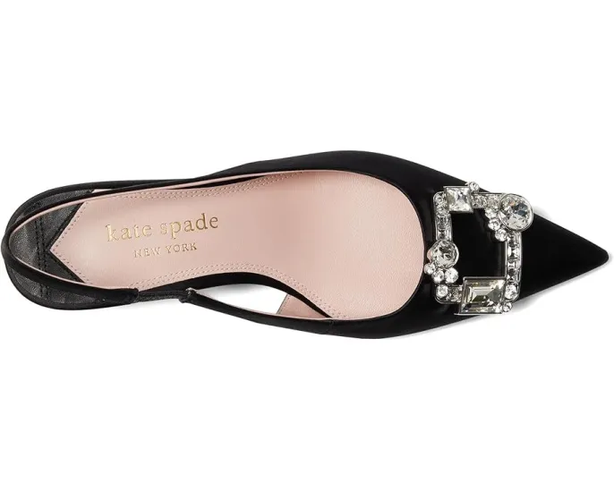 Туфли Kate Spade New York Renata на низком каблуке с камнями