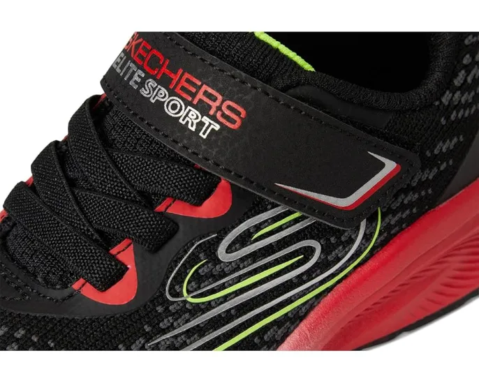 Детские кроссовки Skechers Elite Sport Stride с сетчатым верхом и липучкой
