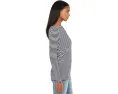 Madewell Длинная блуза с боковыми сборками и полосками из хлопка