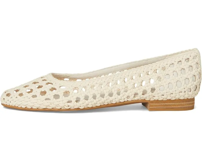 Балетки Briella с квадратным носком и металлизированными деталями