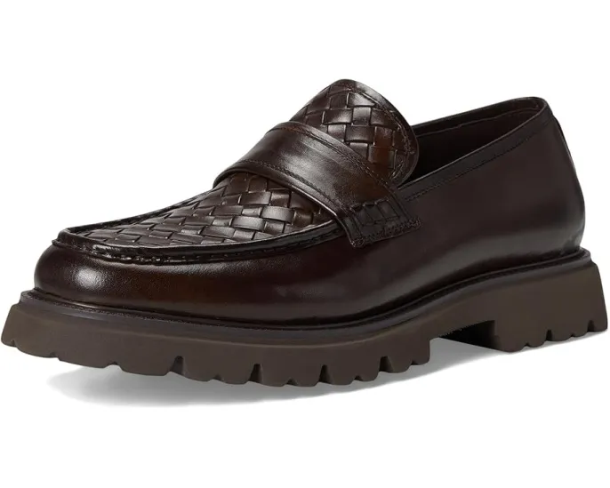 Мокасины Steve Madden Strandd с плетеной союзкой и массивным каблуком