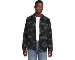 Рубашка-шакет Hurley Santa Cruz Jacquard с геометрическим принтом