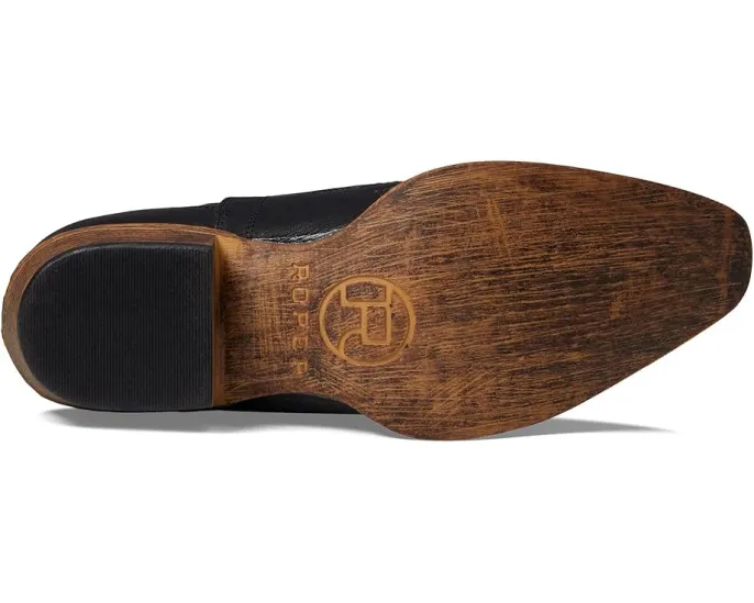 Ботильоны Roper Ava с V-образными панелями и квадратным каблуком