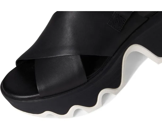 Сандалии SOREL Kinetic Aura Slingback с перекрестным ремешком и квадратным каблуком