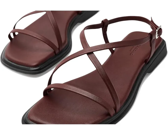 Сандалии Izzy Strappy с открытым квадратным носком от Vagabond Shoemakers