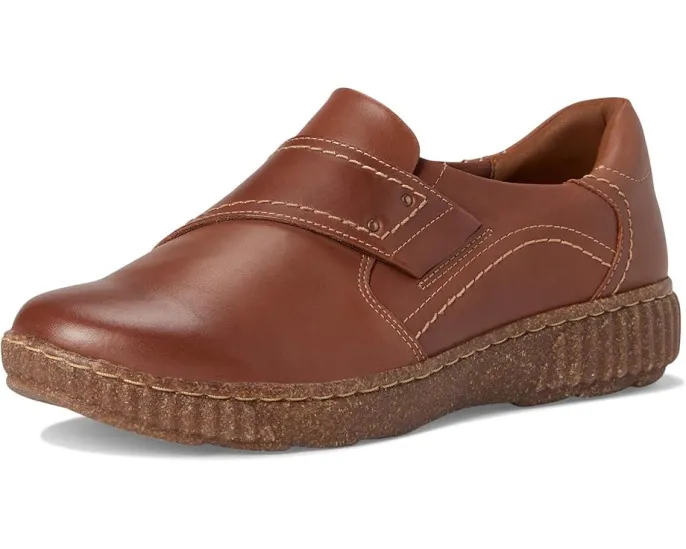 Clarks Caroline Dalia туфли из премиальной кожи с резиновой подошвой