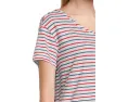 Футболка Vineyard Vines Slub Jersey Relaxed Tee с полосками и круглым вырезом