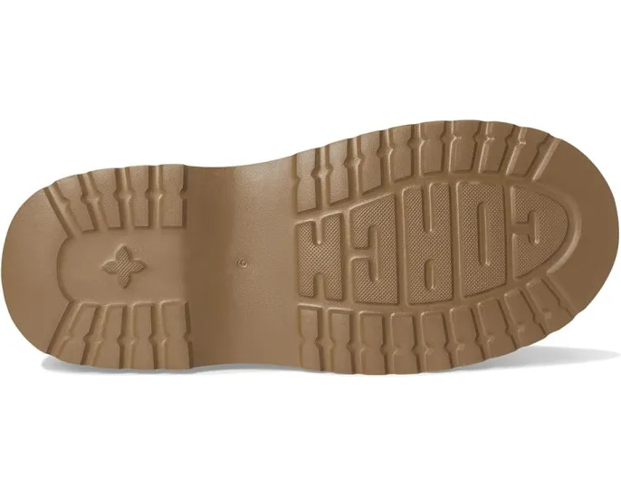 Сабо COACH Cecelia из замши с подкладкой из овчины