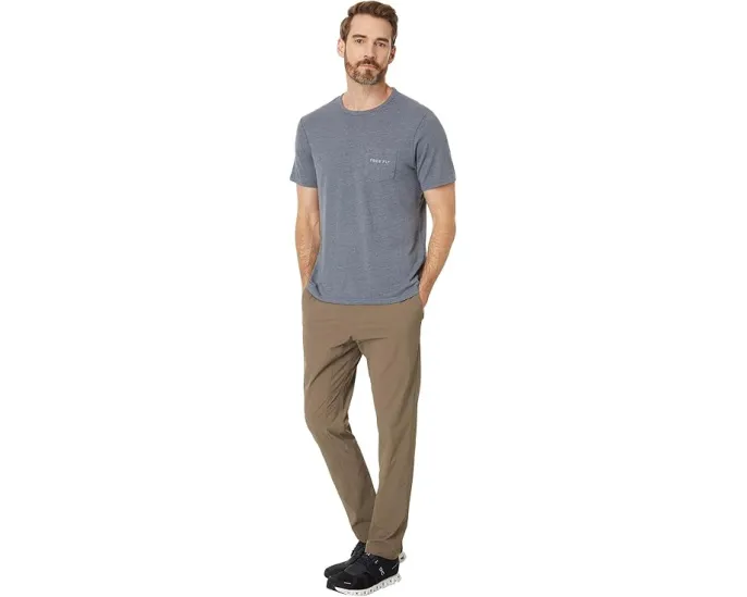 Футболка Free Fly Comfort On с карманом и круглым вырезом