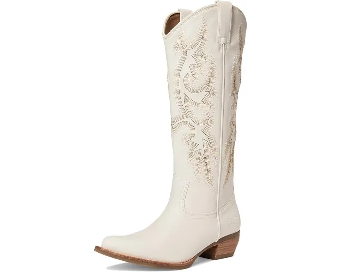 Сапоги FRYE AND CO. Irlene Tall Deco Stitch с вышивкой на голенище