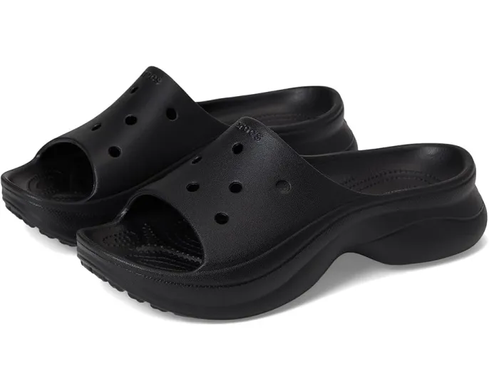 Сандалии Crocs Slide с платформой и смелым дизайном