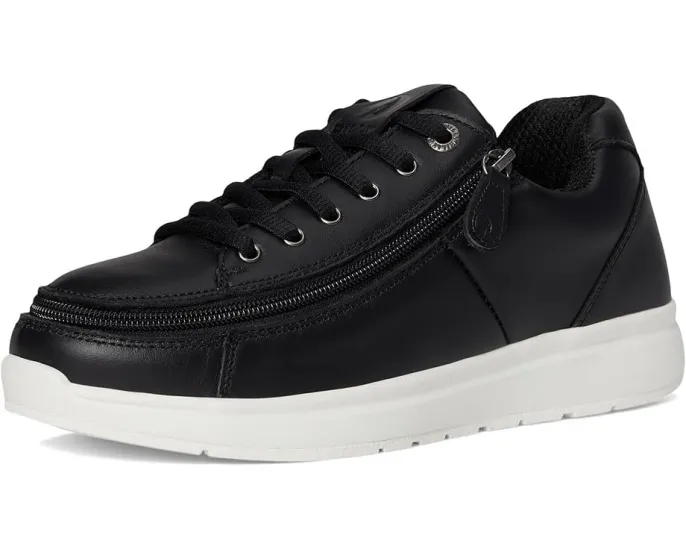 BILLY Footwear Comfort Plush с молнией и классическими шнурками из гладкой кожи