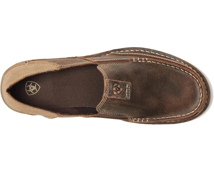 Ariat Cruiser коричневые кожаные туфли без шнурков