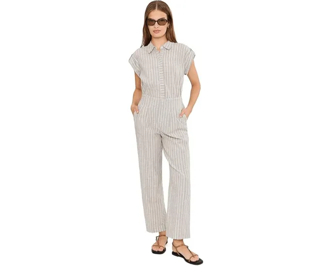 Рубашка Petite Lurex Linen Resort от NIC+ZOE с блестящими нитями