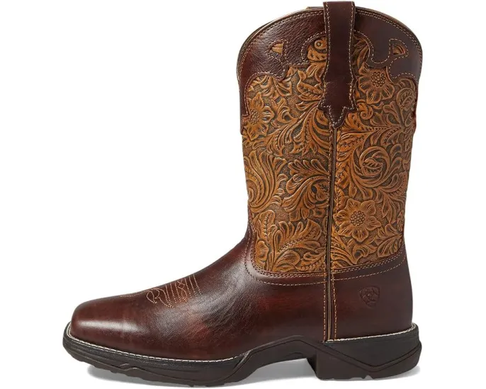 Ariat Anthem Savanna ковбойские сапоги с вышивкой и квадратным носком
