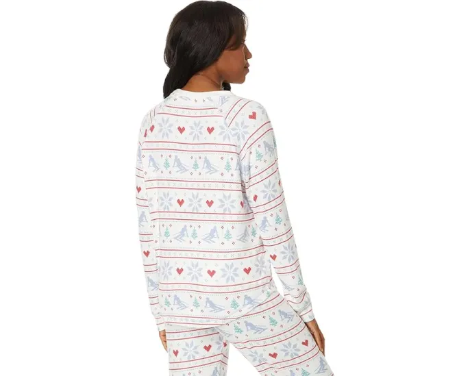 P.J. Salvage Длинная блуза с длинным рукавом Fair Isle Apres All Day