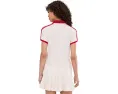Поли теннисное adidas Heritage с контрастной резинкой и коротким рукавом