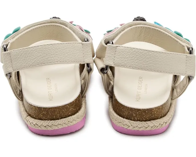 Детские сандалии Kurt Geiger London Mini Kensington Flower на липучке