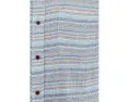Рубашка Faherty Short Sleeve Palma Linen Shirt из 100% льна с накладным карманом