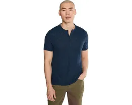 Футболка John Varvatos Egon Henley с планкой на четырех пуговицах