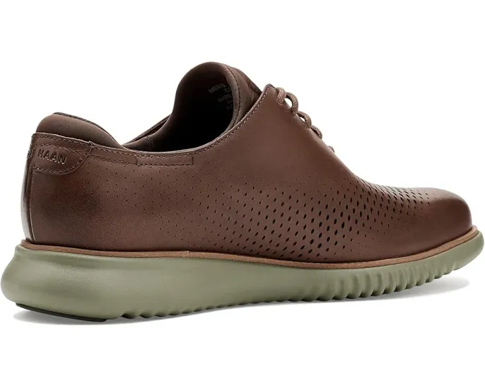 Оксфорды 2.Zerogrand Casual Leather Laser Wing Tip на легкой подошве