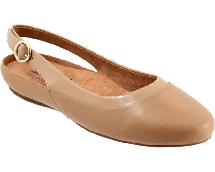 Туфли SoftWalk Sheffield из кожи с застежкой на пряжку и съемной стелькой