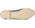 Балетки Meadow от French Sole из металлизированной кожи с плетеным узором
