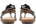 Сандалии Clarks Elizabelle Mae с кожаным верхом и цветочным декором
