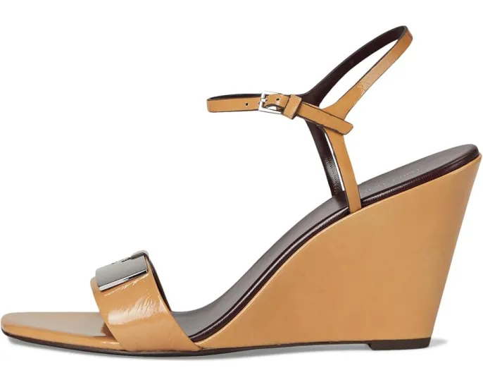 Босоножки Tory Burch Gigi Wedge Sandal 80Mm на танкетке с регулируемой пряжкой
