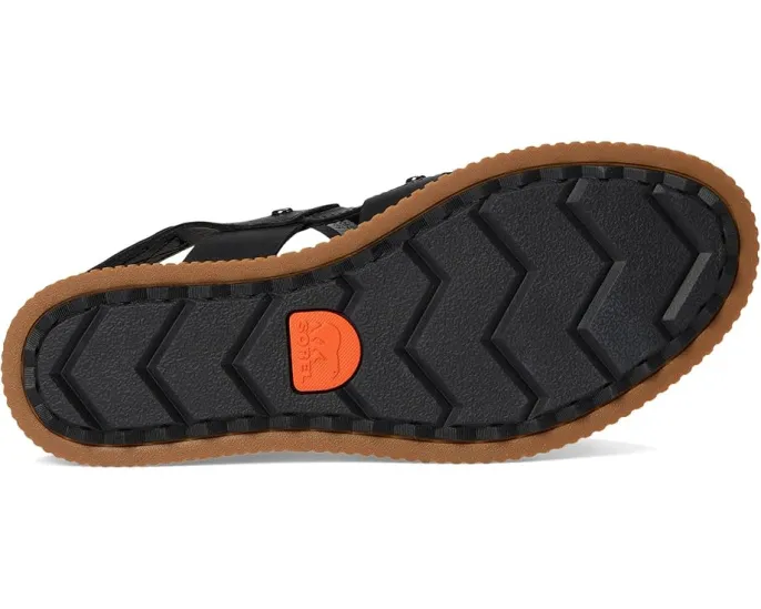 Сандалии SOREL Ona Ave™ Slingback Flat с ремешком на липучке и стелькой из ЭВА