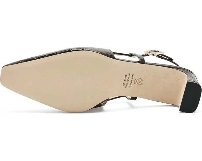 Босоножки Baby Babette Slingback Stuart Weitzman на каблуке