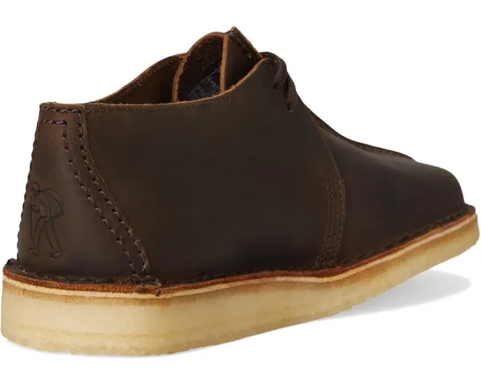 Clarks Desert Trek классические замшевые ботинки с подошвой из натурального крепа