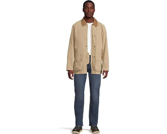 Куртка Barbour Ashby Showerproof с водоотталкивающей отделкой и вельветовым воротником