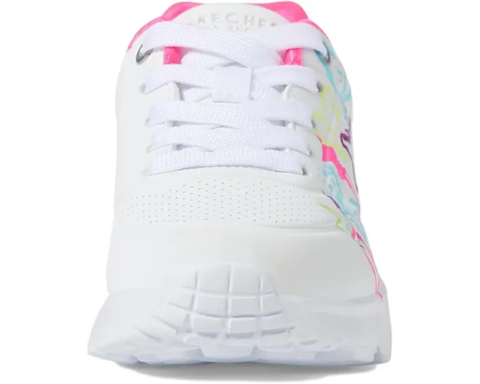 Детские кроссовки Skechers Uno Lite My Drip с принтом капель и звезд