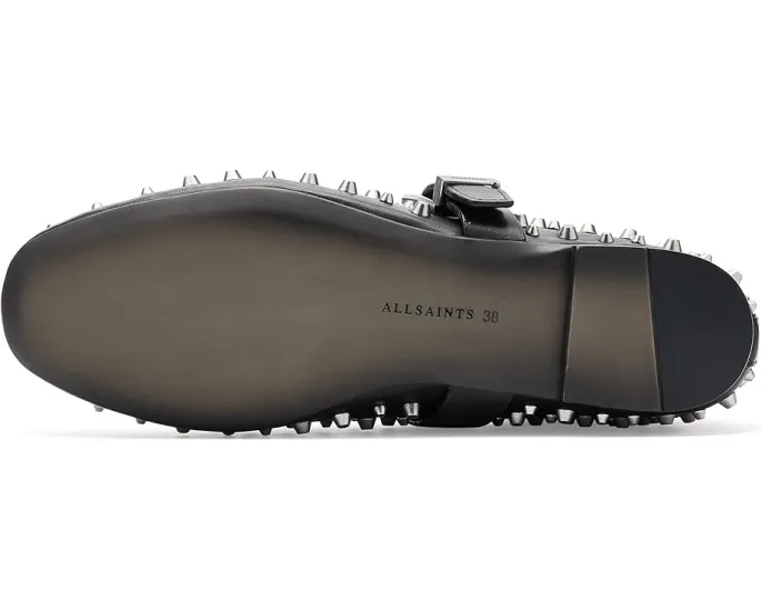 Туфли AllSaints Sabine с декоративными заклепками и квадратным носком