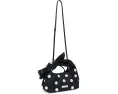 Мини-сумка Marc Jacobs The Gem Nylon Bow с бантом и съемным мешочком