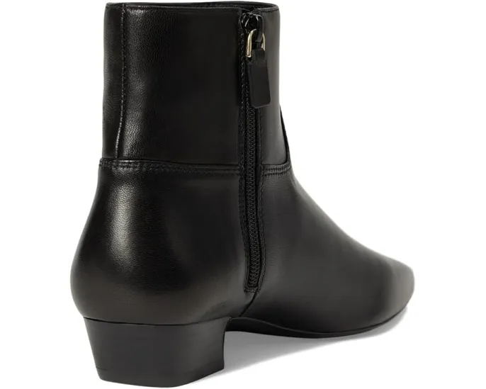 Ботинки Stassi Zip Bootie Stuart Weitzman с застежкой-молнией на устойчивом каблуке