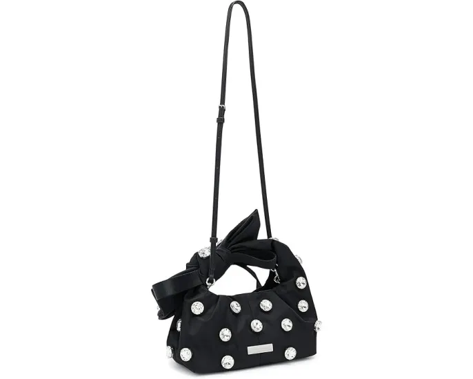 Мини-сумка Marc Jacobs The Gem Nylon Bow с бантом и съемным мешочком
